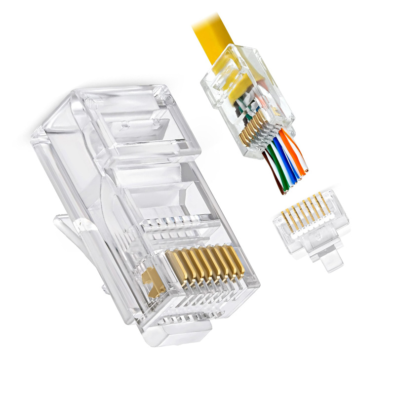 RJ45 CAT5 Ez-Plug - Görsel 2